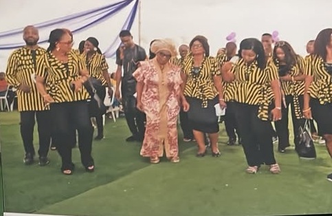Staff and Guests Gold Attire