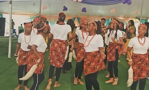 Cultural Maidens Stage Dance